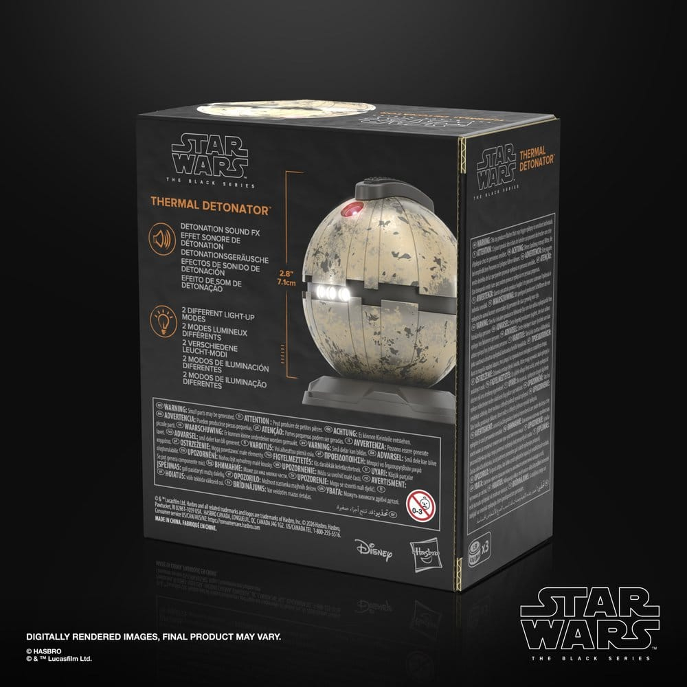 Star Wars Episode VI Black Series Electronic Thermal Detonator [12]