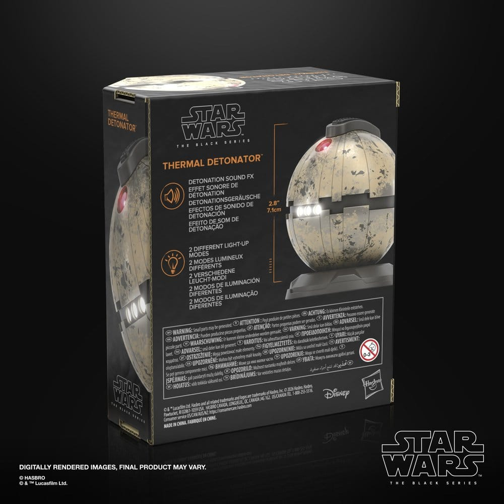 Star Wars Episode VI Black Series Electronic Thermal Detonator [13]