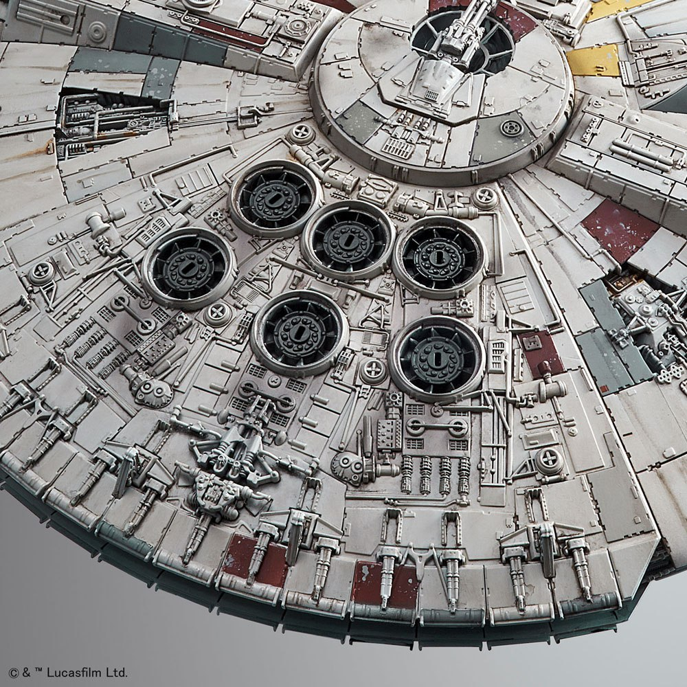 Star Wars Episode VII Model Kit 1/144 Millennium Falcon [10]