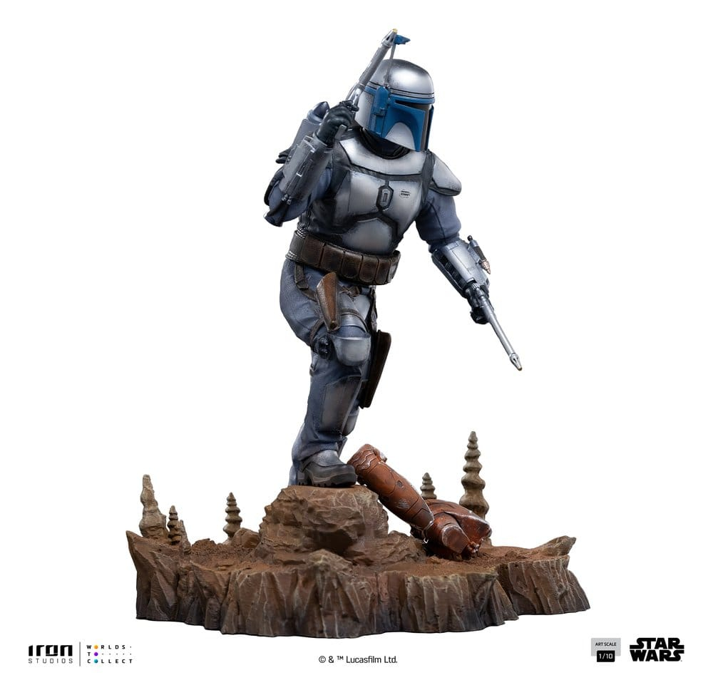 Star Wars Jango Fett Art Scale Statue 1/10 Jango Fett 21 cm [3]