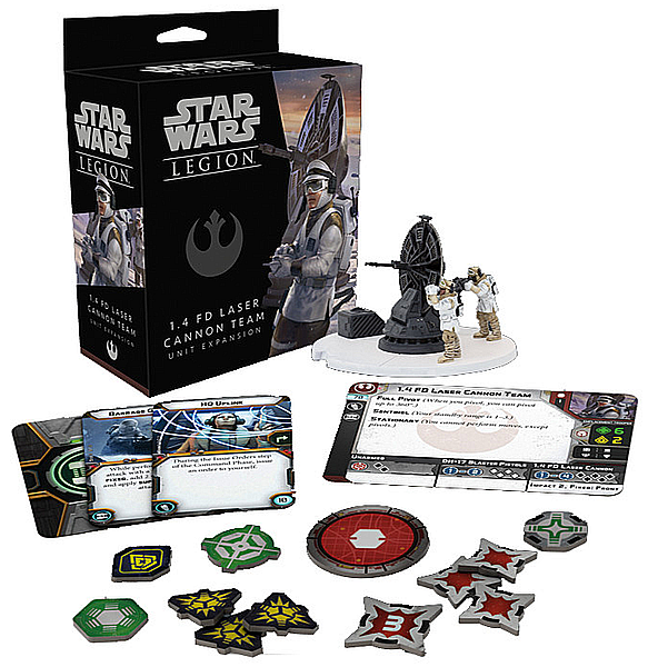 Star Wars: Legion – 1.4 FD Laser Cannon Team Unit Expansion [2]