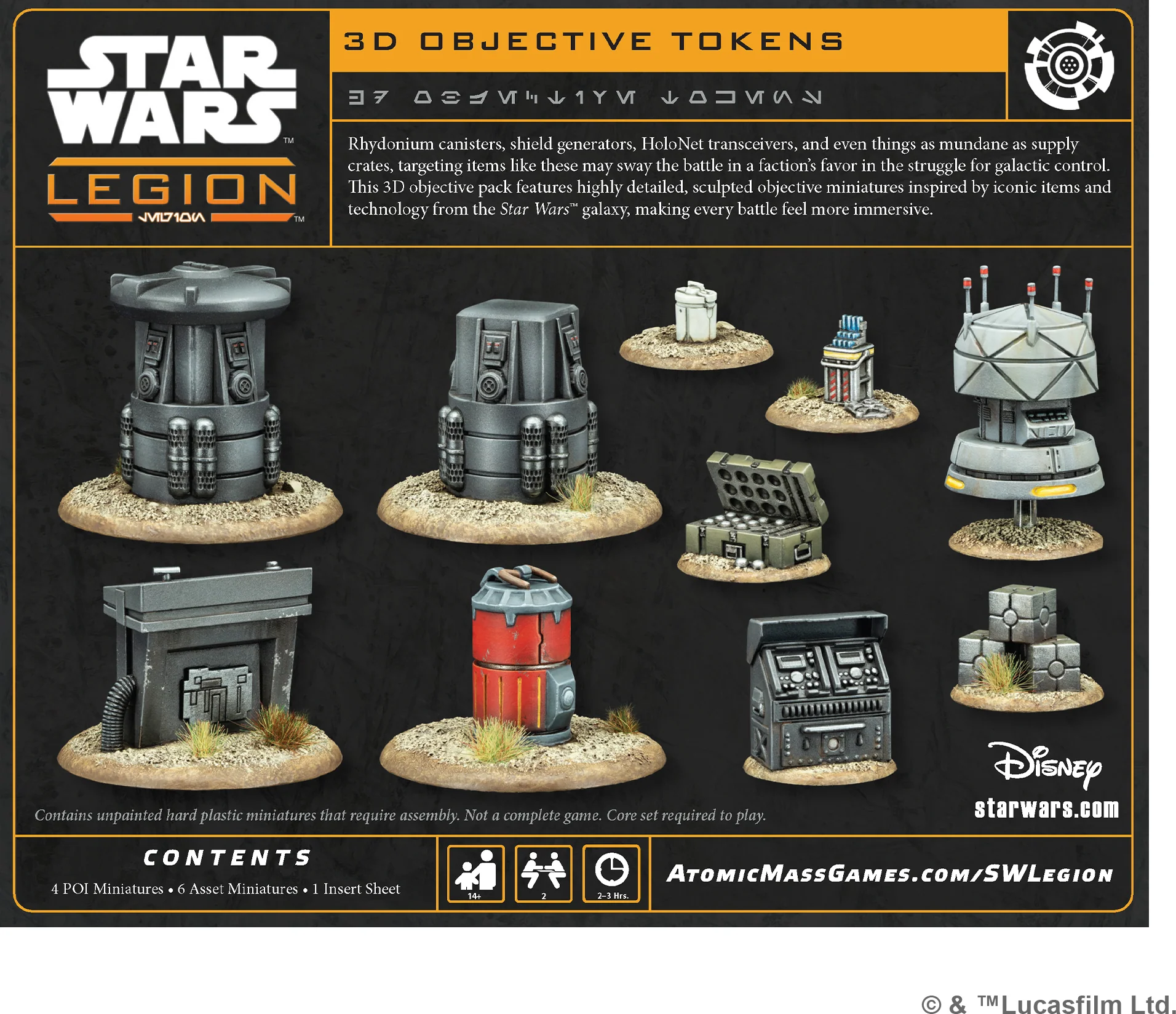 Star Wars Legion – 3D Objective Tokens Accesorii [2]