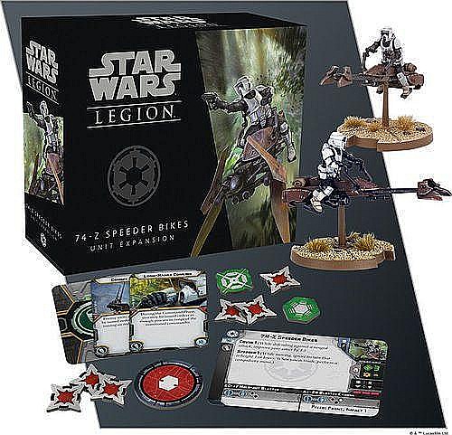 Star Wars: Legion – 74-Z Speeder Bikes Unit Expansion [2]