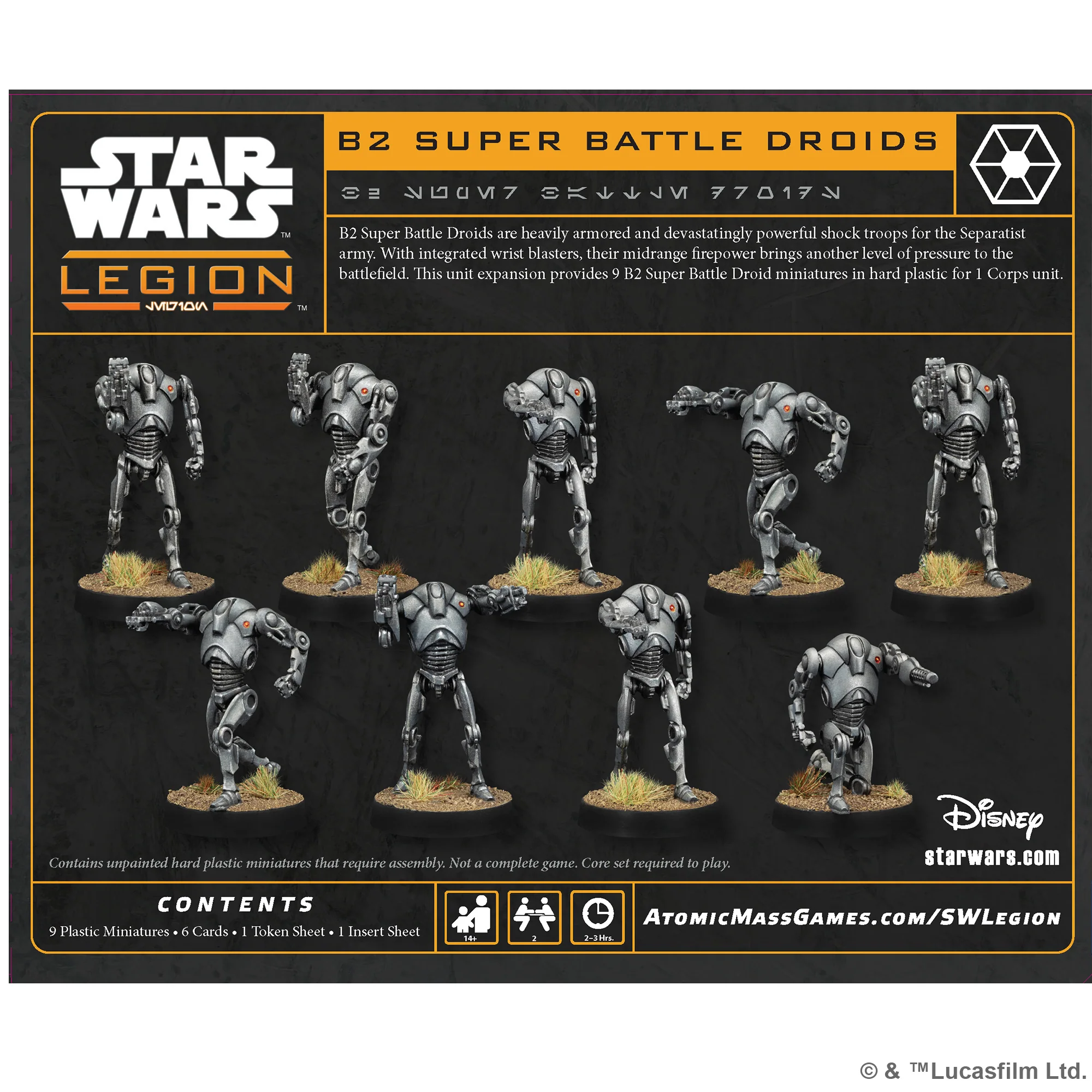 Star Wars: Legion – B2 Super Battle Droids (Unit Expansion) [2]