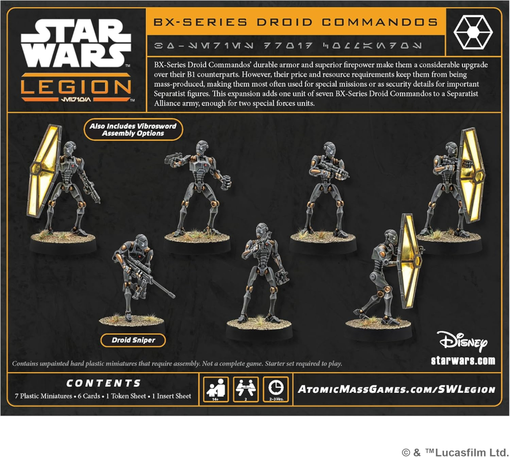 Star Wars Legion BX-Series Droid Commandos Unit Expansion [2]