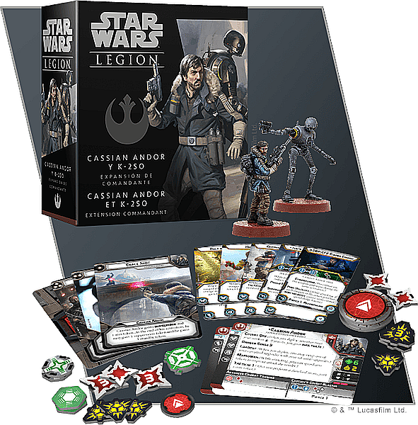 Star Wars: Legion – Cassian Andor and K-2SO Commander Expansion [2]