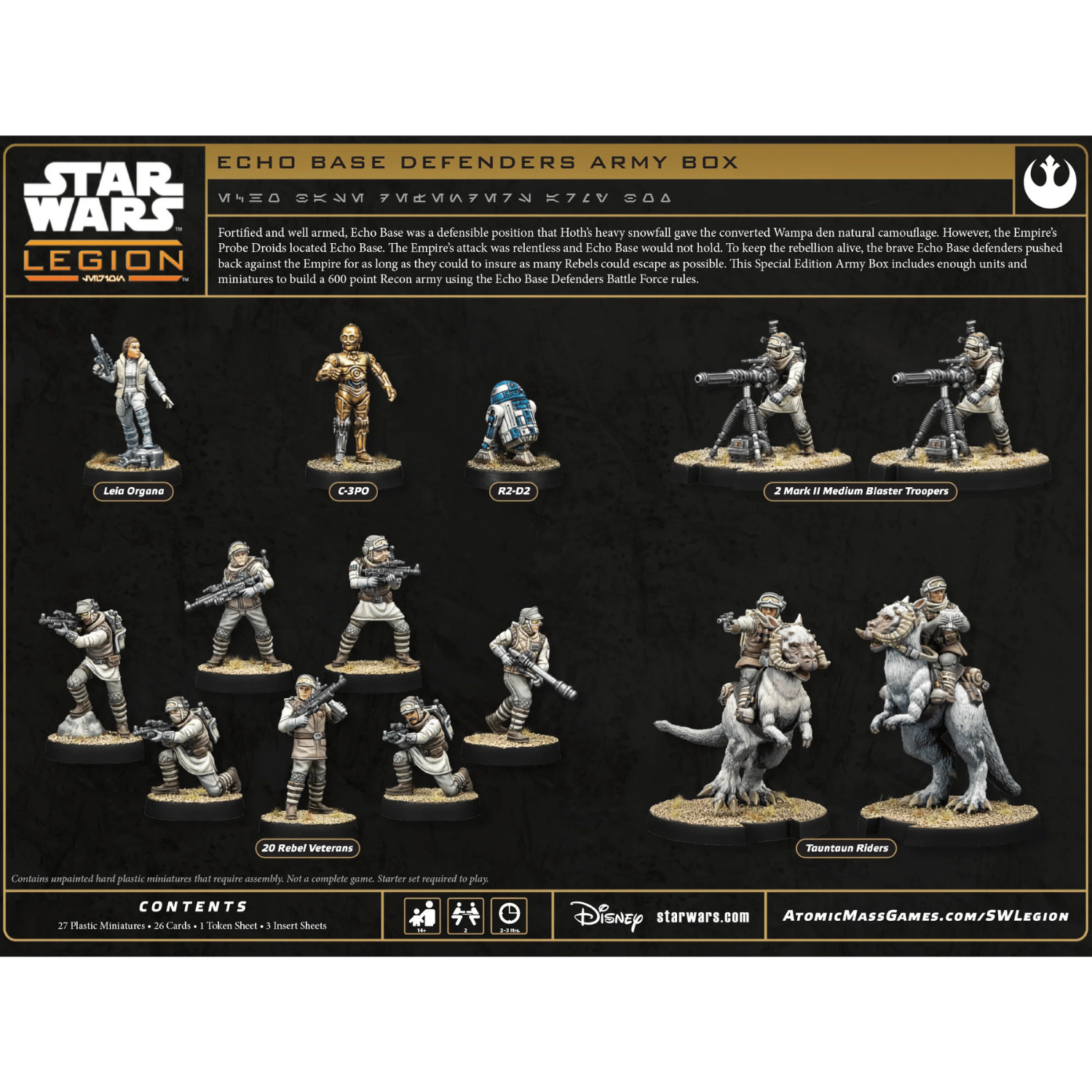 Star Wars Legion Echo Base Defenders Army Box Special Edition [2]