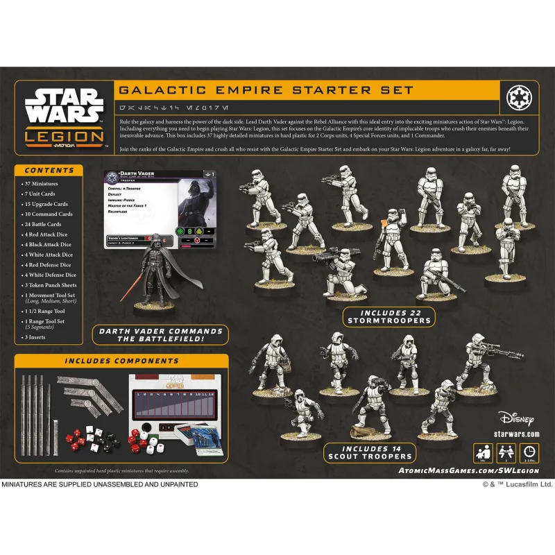 Star Wars Legion Galactic Empire Starter Set [2]