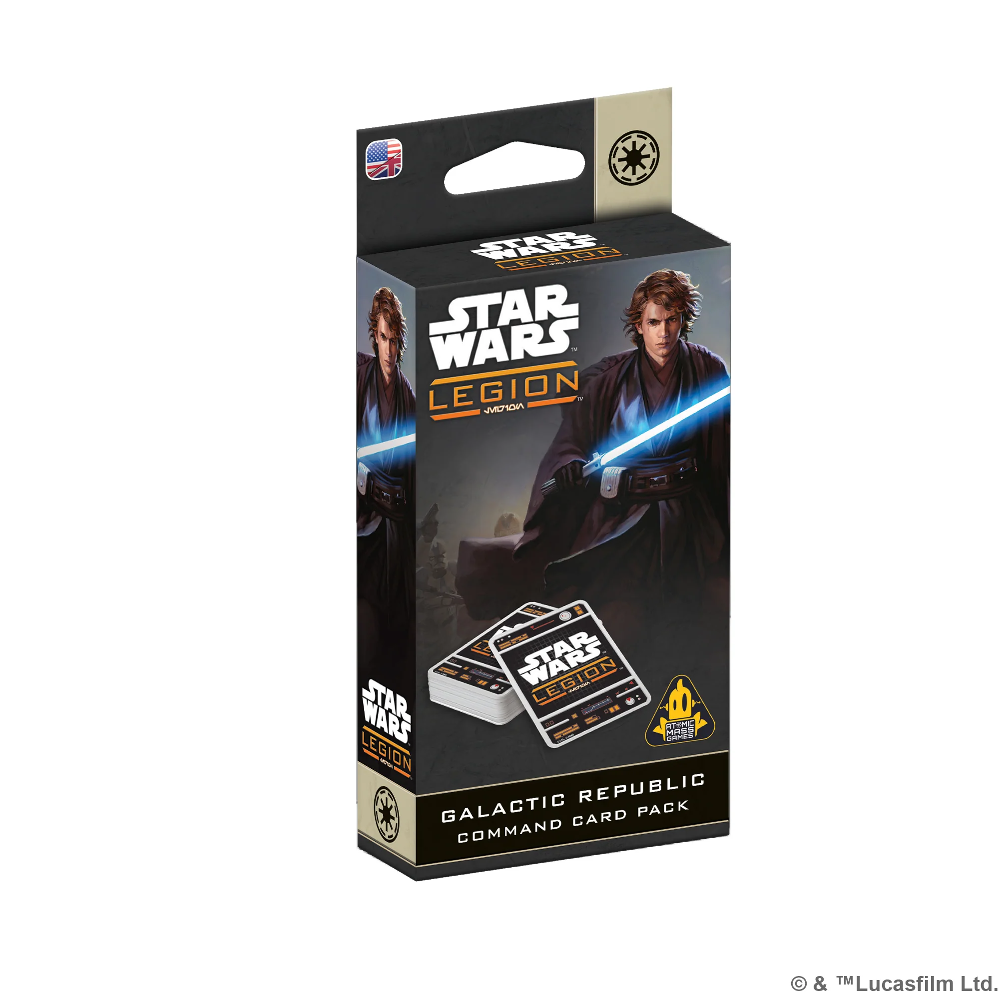 Star Wars Legion Galactic Republic Command Card Pack [1]
