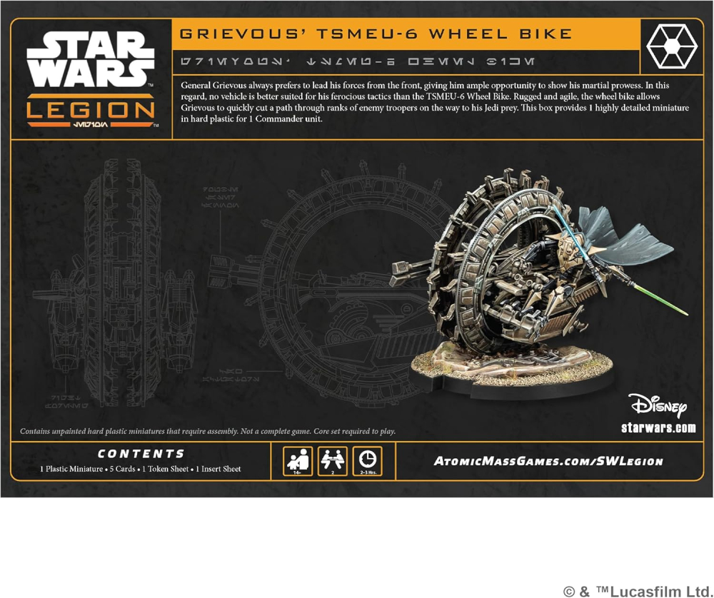 Star Wars: Legion – General Grievous on Wheel Bike (EN) [2]