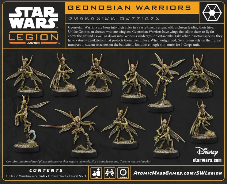 Star Wars: Legion - Geonosian Warriors Unit Expansion [2]
