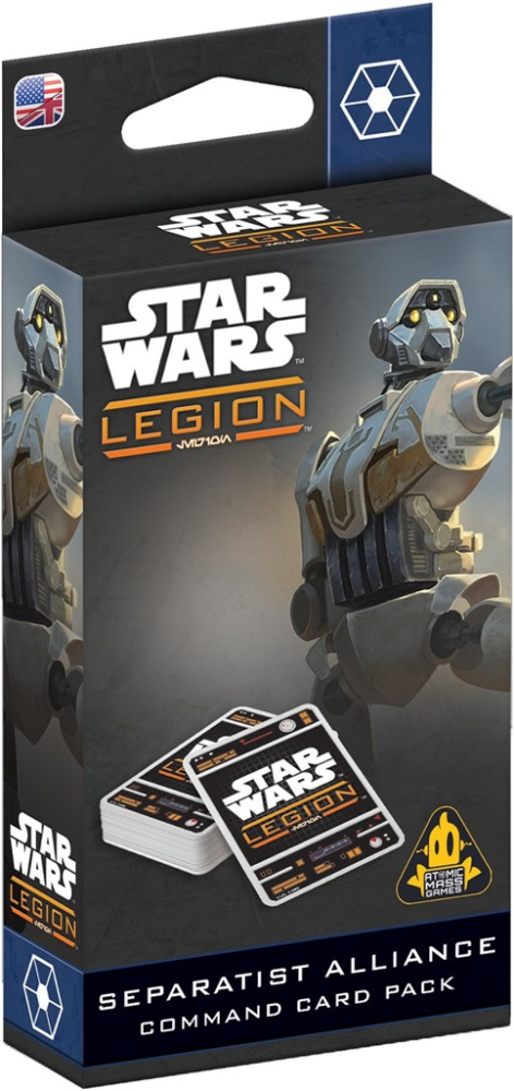 Star Wars Legion Separatist Alliance Command Card Pack [1]