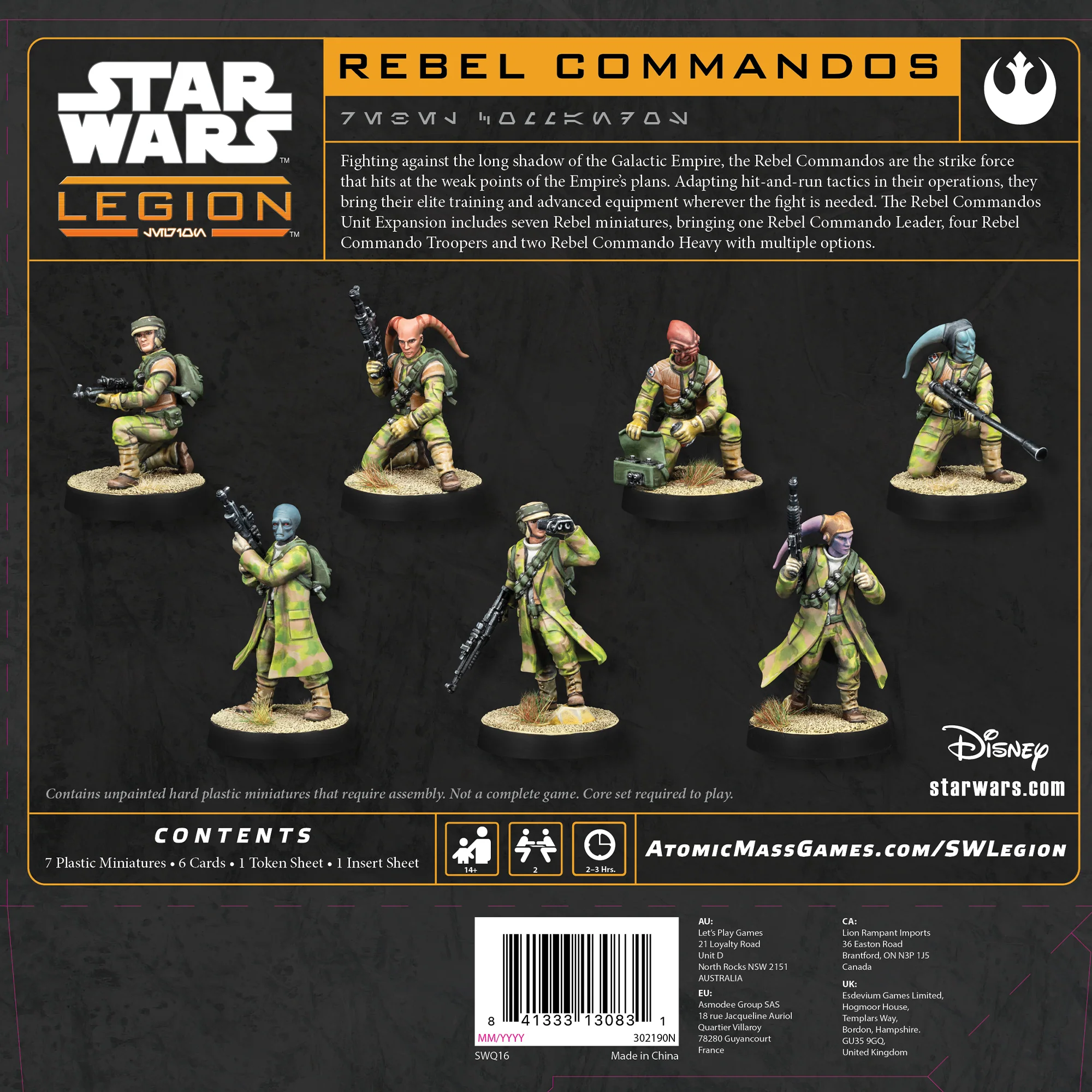 Star Wars: Legion – Rebel Commandos (Unit Expansion) [2]