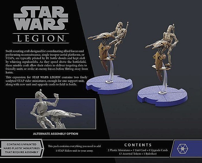 Star Wars: Legion – STAP Riders Unit Expansion [2]