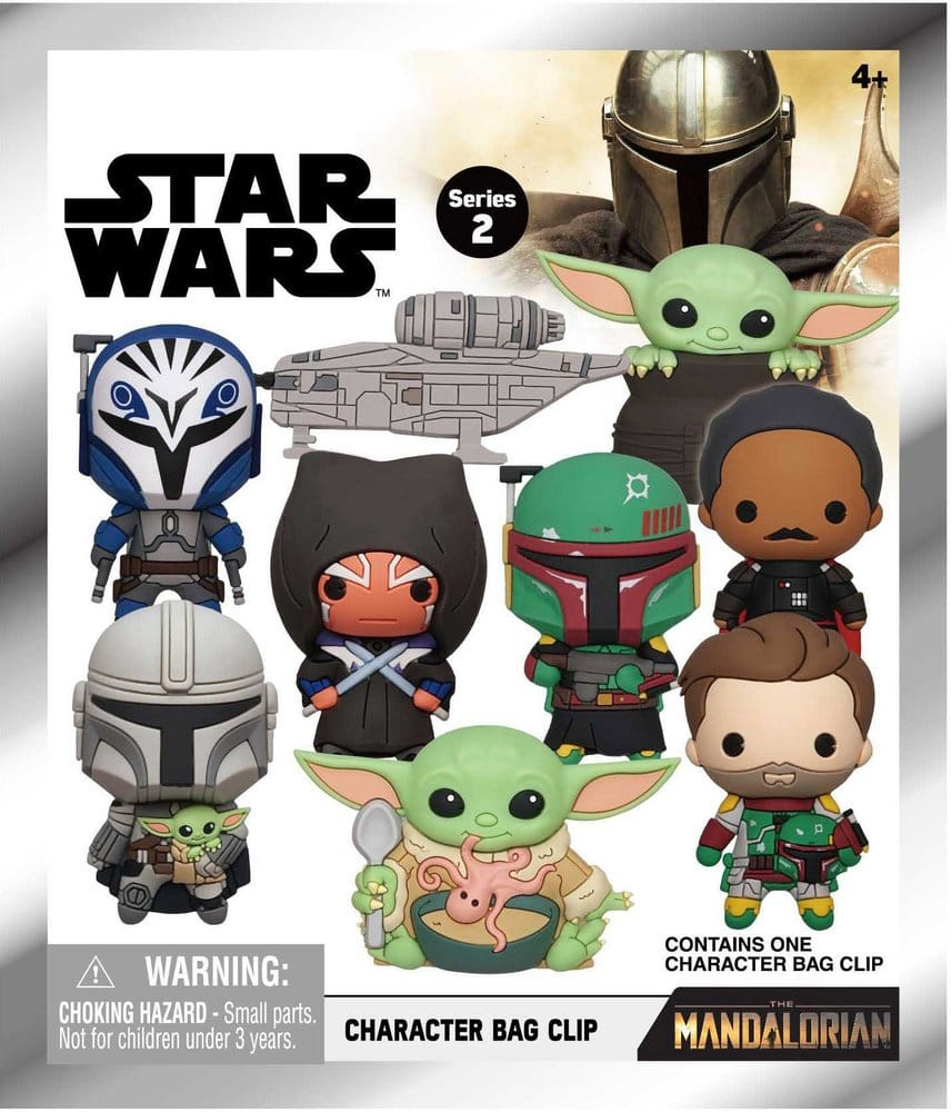 Star Wars Mandalorian 3D Foam Bag Clips Series 2 Display (24) [3]