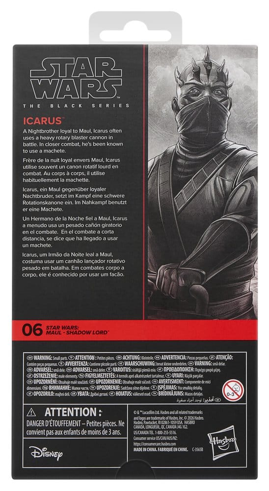 Star Wars: Maul - Shadow Lord Black Series Action Figure Icarus 15 cm [3]