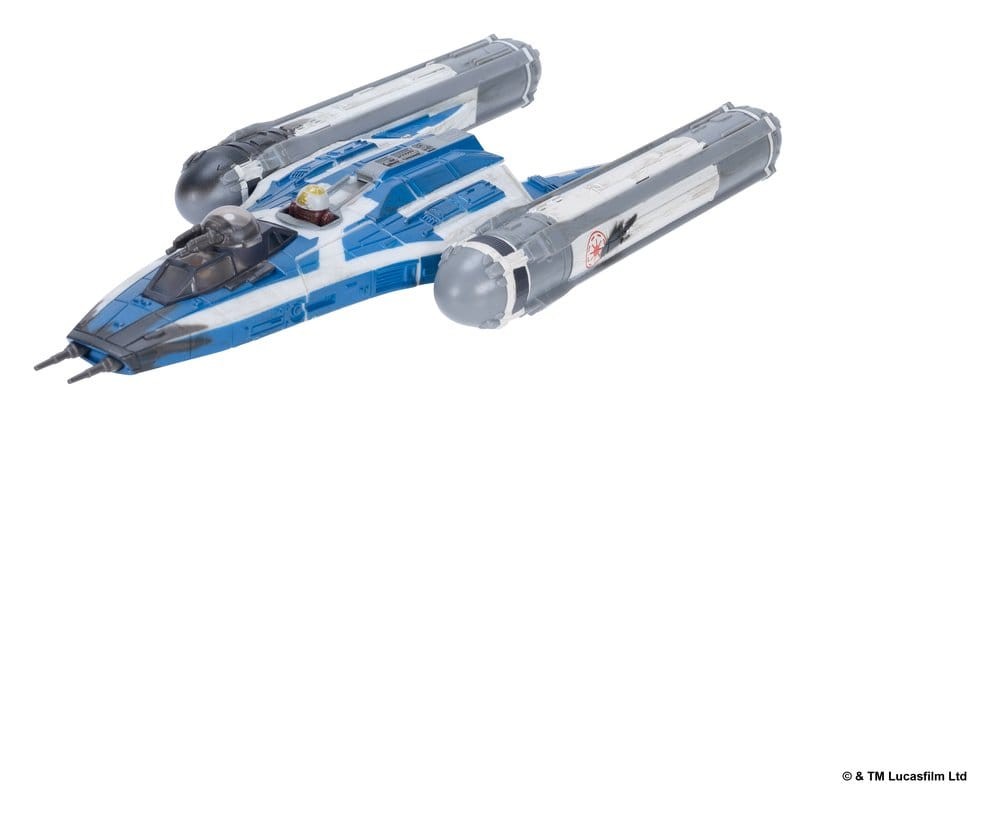Star Wars Medium Vehicle & Figure set BTL-B Y-wing & Ahsoka & R7-A7 [12]