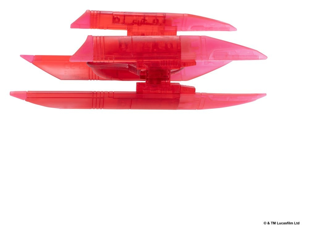 Star Wars Medium Vehicle & Figure set Hyena Vulture Bomber (Red Hologram) & Battle Droid (Chase) [8]