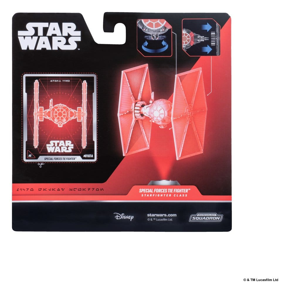 Star Wars Medium Vehicle & Figure set Special Forces TIE Fighter & First Order TIE Pilot (Armada Edition) [7]
