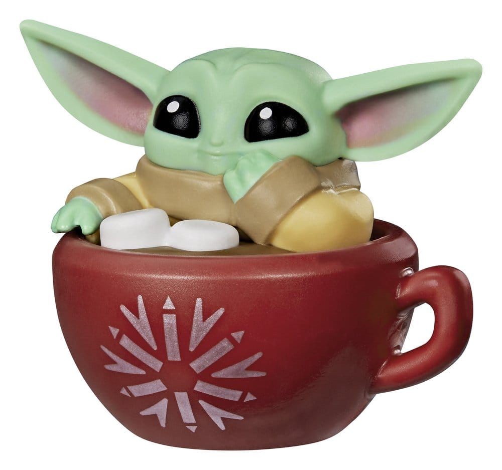 Star Wars Mini Figures 4 cm Grogu Force Freeze Series 2 Blind Box Display (24) [13]