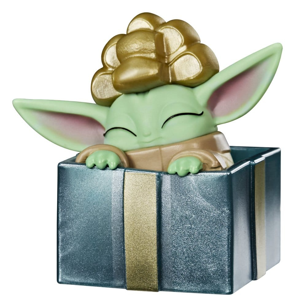 Star Wars Mini Figures 4 cm Grogu Force Freeze Series 2 Blind Box Display (24) [11]
