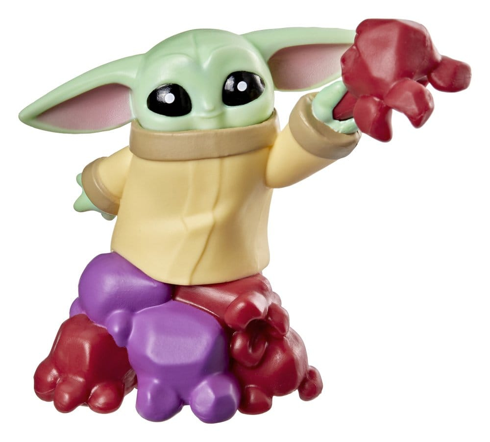 Star Wars Mini Figures 4 cm Grogu Snack Attack Series 1 Blind Box Display (24) [16]