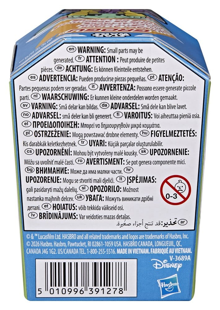 Star Wars Mini Figures 4 cm Grogu Snack Attack Series 1 Blind Box Display (24) [2]