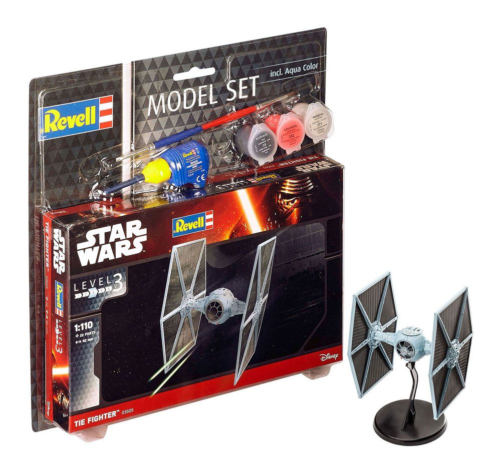 Star Wars Model Kit 1/110 Model Set TIE Fighter 9 cm [4]