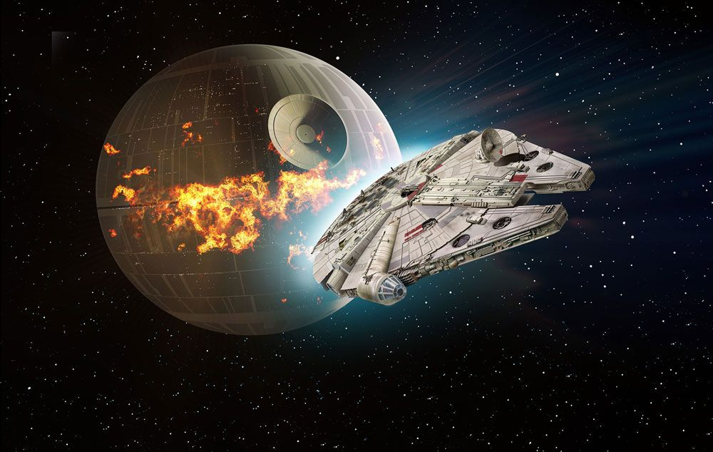 Star Wars Model Kit 1/72 Millennium Falcon 38 cm [8]