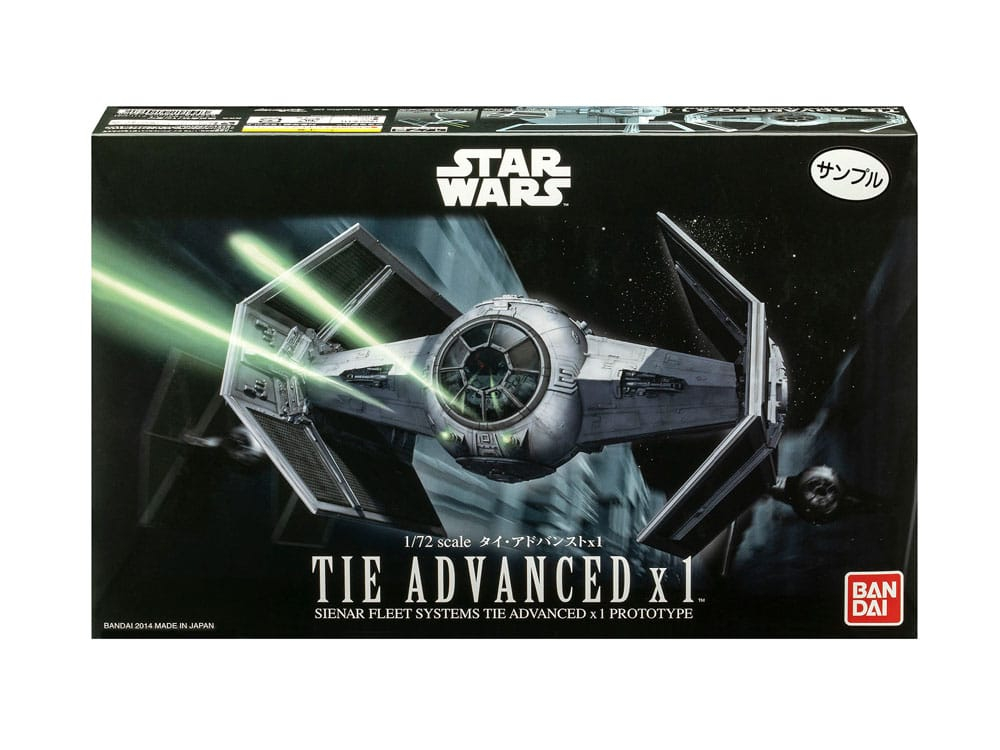 Star Wars Model Kit 1/72 TIE Advanced x1 10 cm [10]