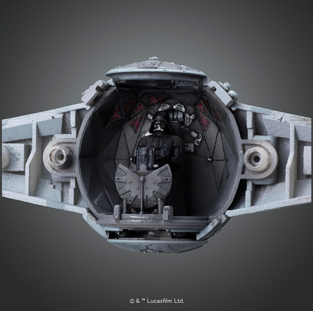Star Wars Model Kit 1/72 TIE Advanced x1 10 cm [4]