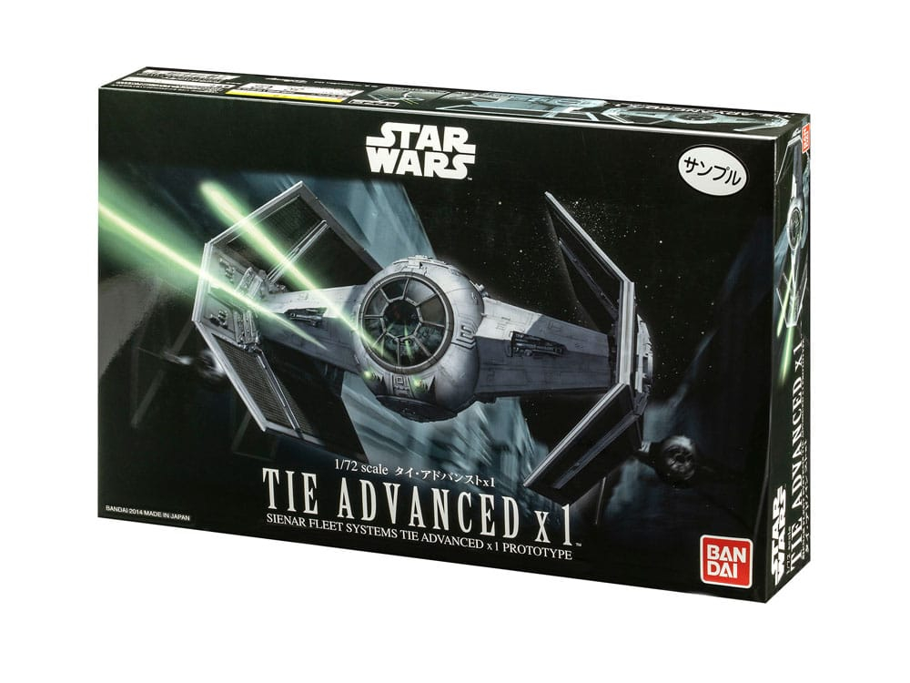 Star Wars Model Kit 1/72 TIE Advanced x1 10 cm [11]