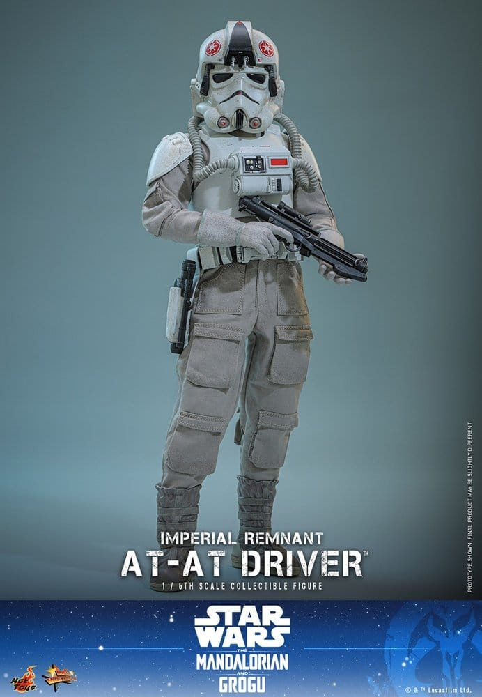 Star Wars Movie Masterpiece Action Figure 1/6 Imperial Remnant AT-AT Driver 30 cm [12]
