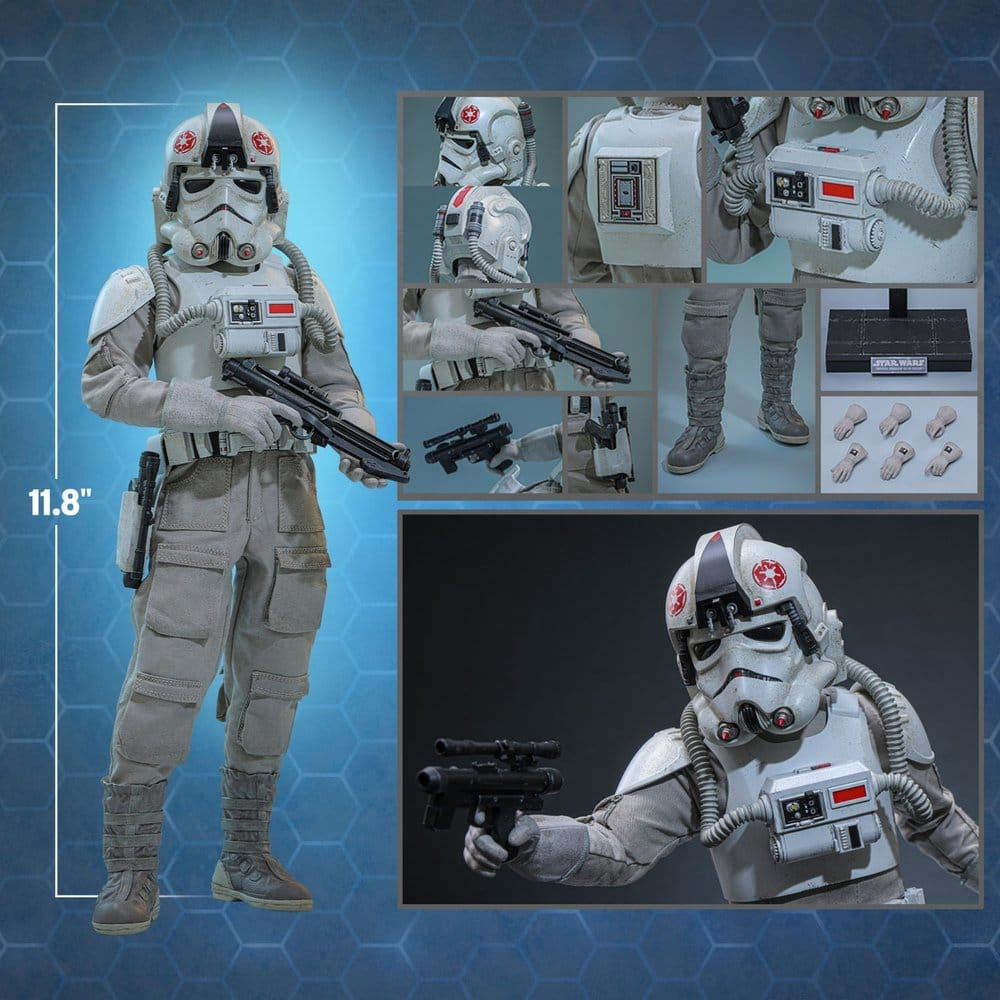 Star Wars Movie Masterpiece Action Figure 1/6 Imperial Remnant AT-AT Driver 30 cm [17]
