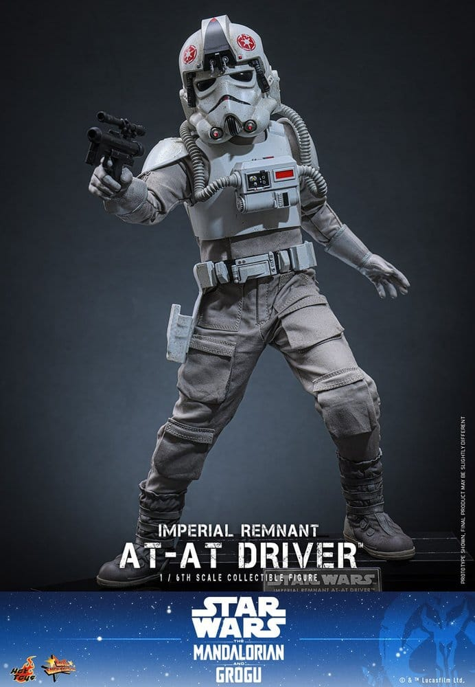 Star Wars Movie Masterpiece Action Figure 1/6 Imperial Remnant AT-AT Driver 30 cm [2]