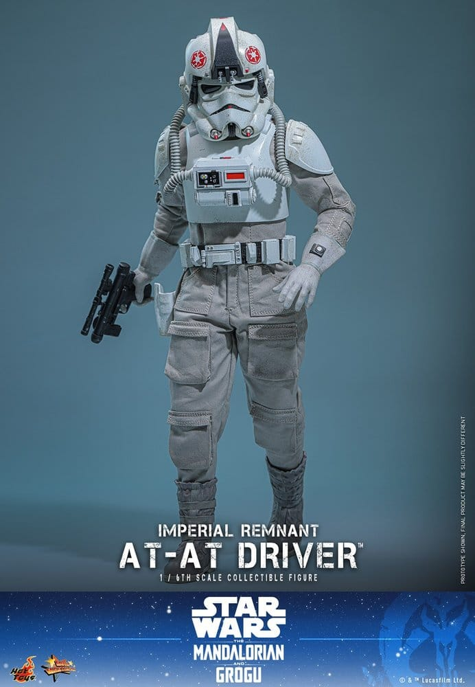 Star Wars Movie Masterpiece Action Figure 1/6 Imperial Remnant AT-AT Driver 30 cm [14]