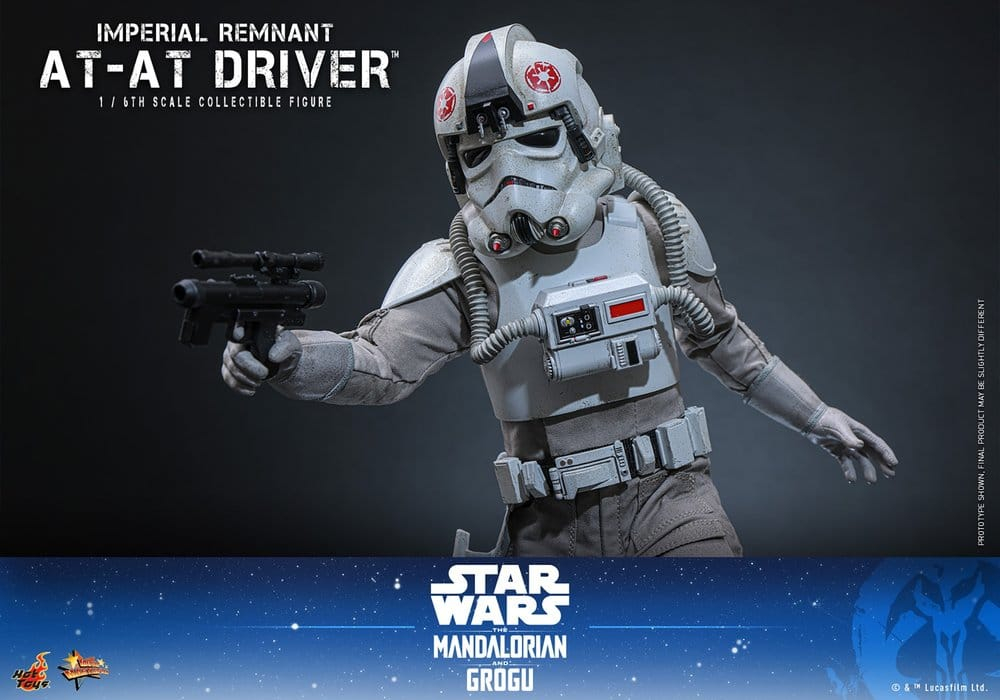 Star Wars Movie Masterpiece Action Figure 1/6 Imperial Remnant AT-AT Driver 30 cm [6]