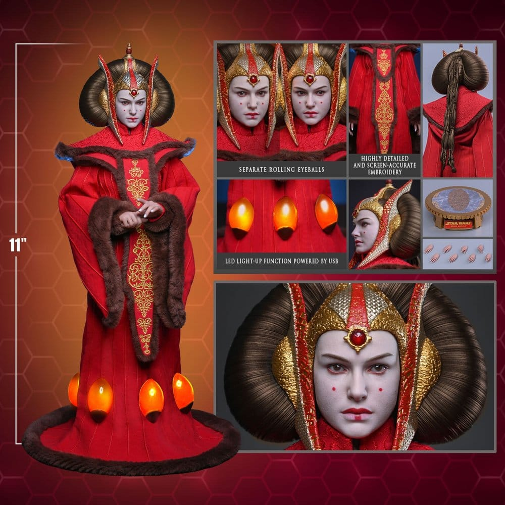 Star Wars Movie Masterpiece Action Figure 1/6 Queen Amidala 28 cm [19]
