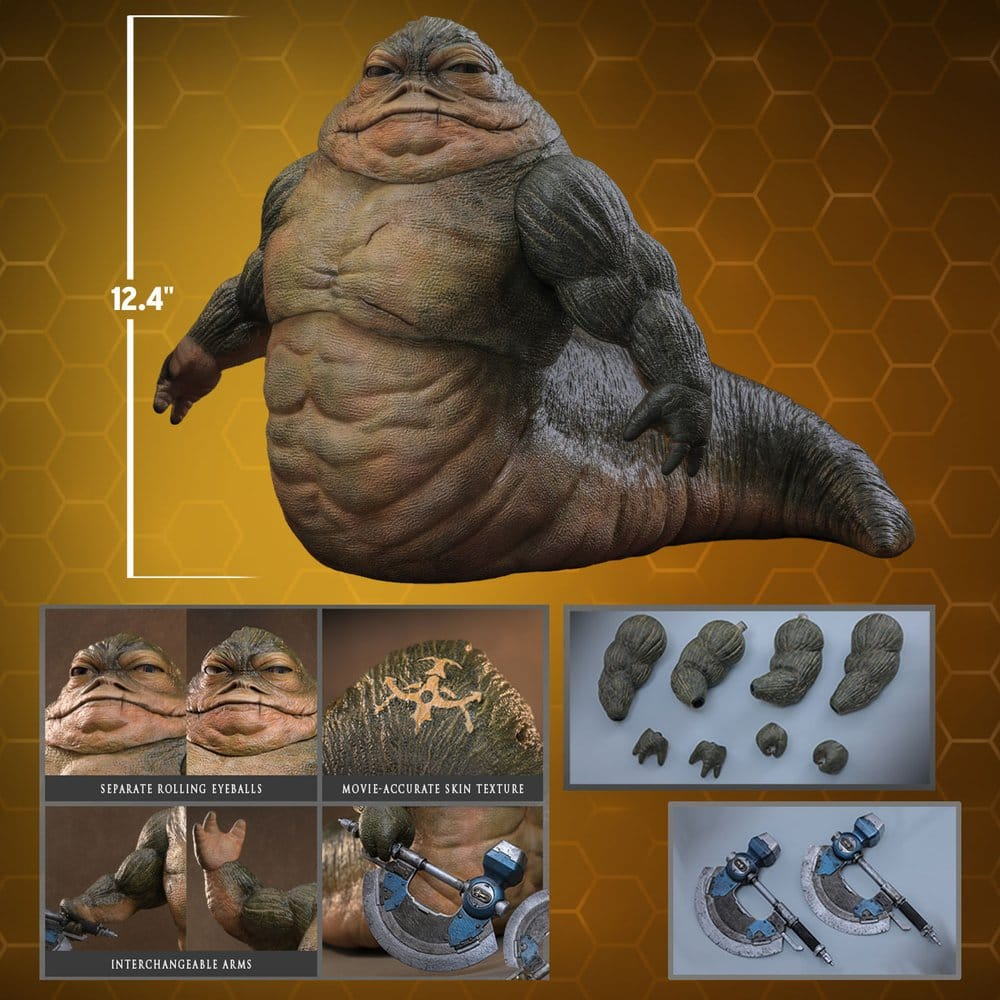 Star Wars Movie Masterpiece Action Figure 1/6 Rotta The Hutt 32 cm [13]