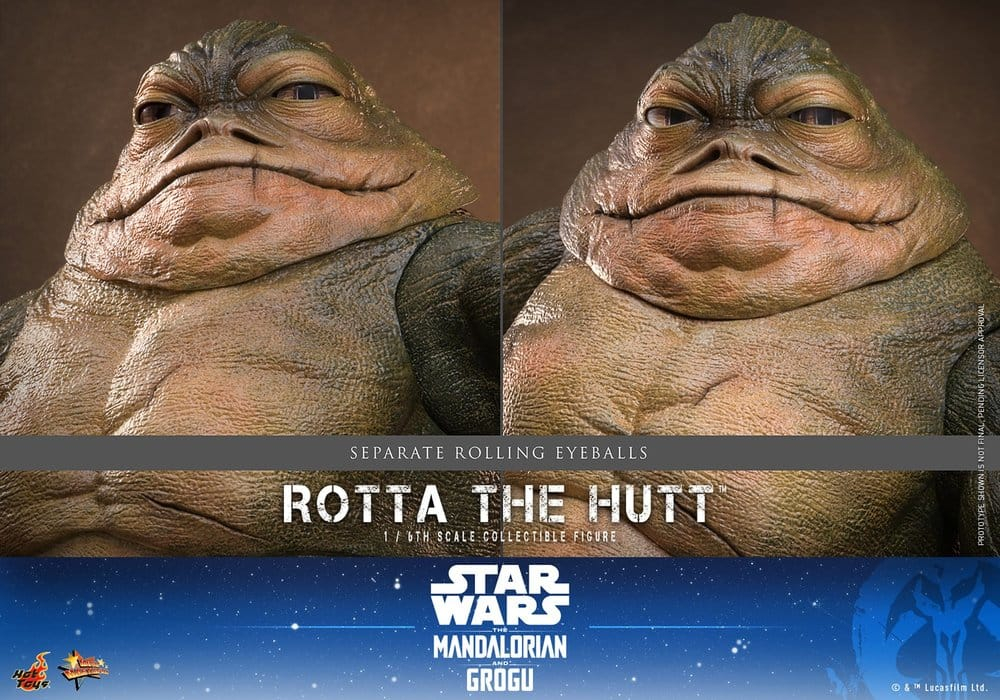 Star Wars Movie Masterpiece Action Figure 1/6 Rotta The Hutt 32 cm [9]