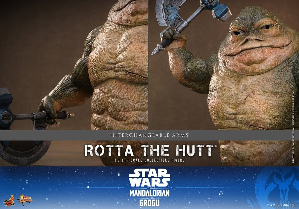 Star Wars Movie Masterpiece Action Figure 1/6 Rotta The Hutt 32 cm [11]