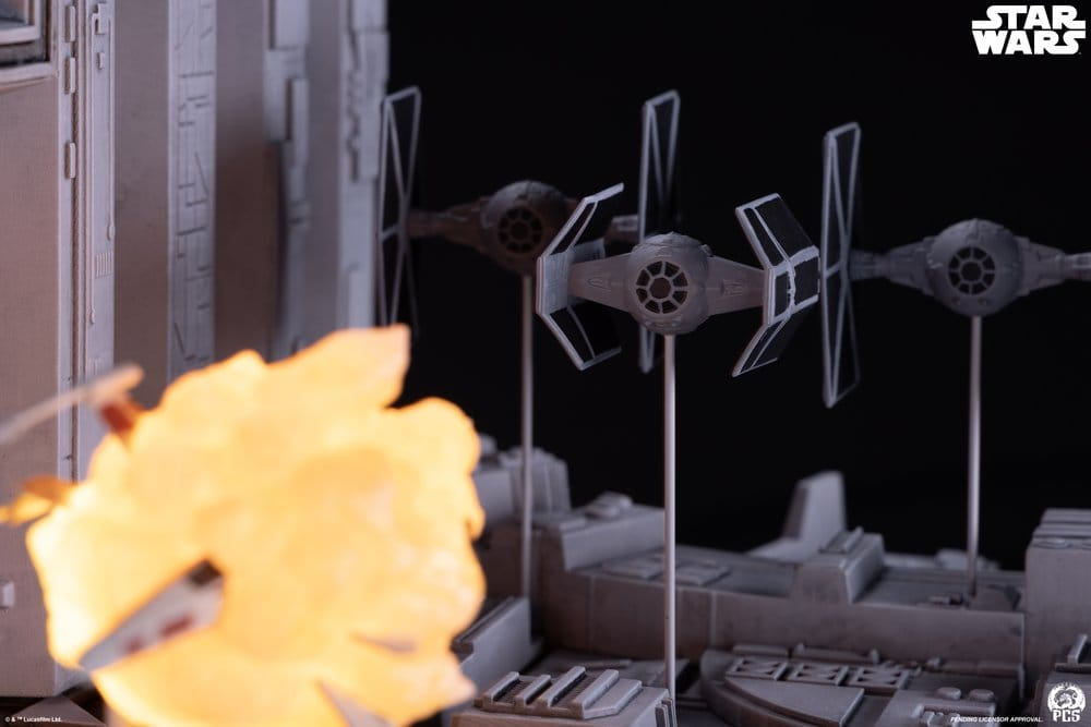 Star Wars Movie Moments Mini Scale Diorama Trench Run 23 cm [7]