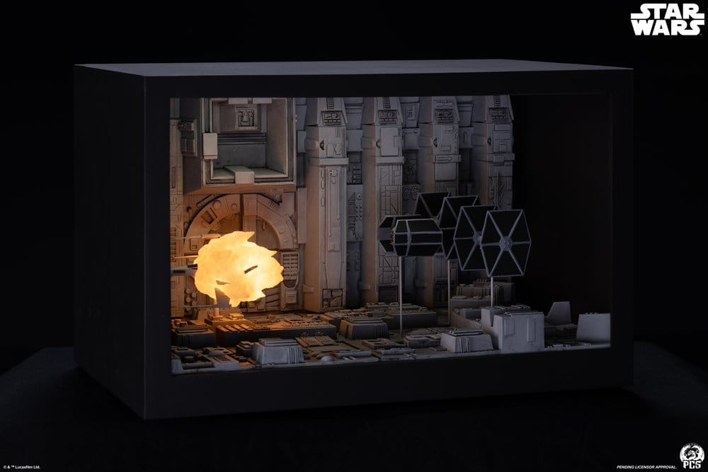 Star Wars Movie Moments Mini Scale Diorama Trench Run 23 cm [14]