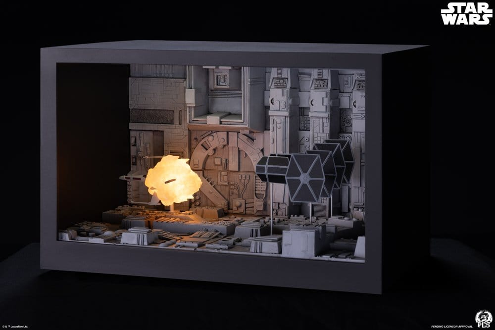 Star Wars Movie Moments Mini Scale Diorama Trench Run 23 cm [2]