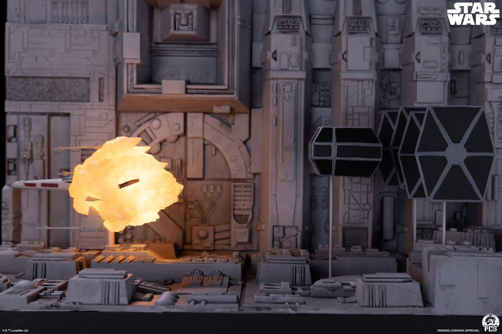 Star Wars Movie Moments Mini Scale Diorama Trench Run 23 cm [13]