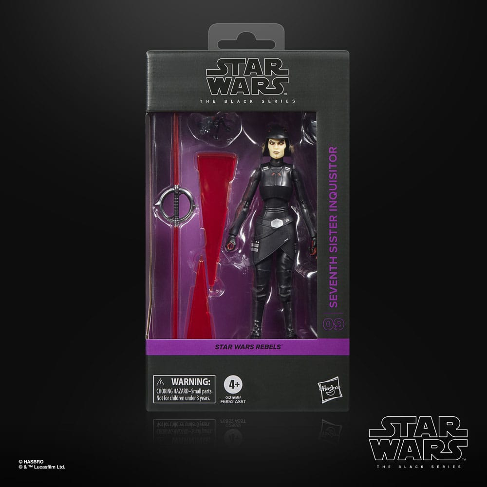 Star Wars: Rebels Black Series Action Figure Seventh Sister (Inquisitor) 15 cm [2]