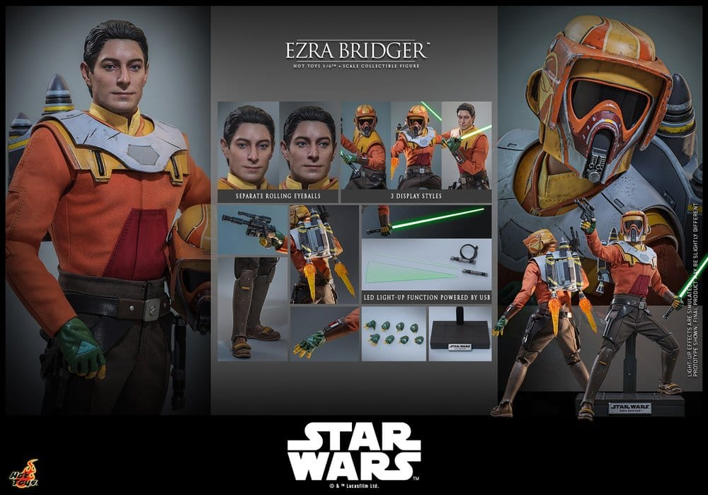 Star Wars: Rebels Television Masterpiece Action Figure 1/6 Ezra Bridger 31 cm [17]