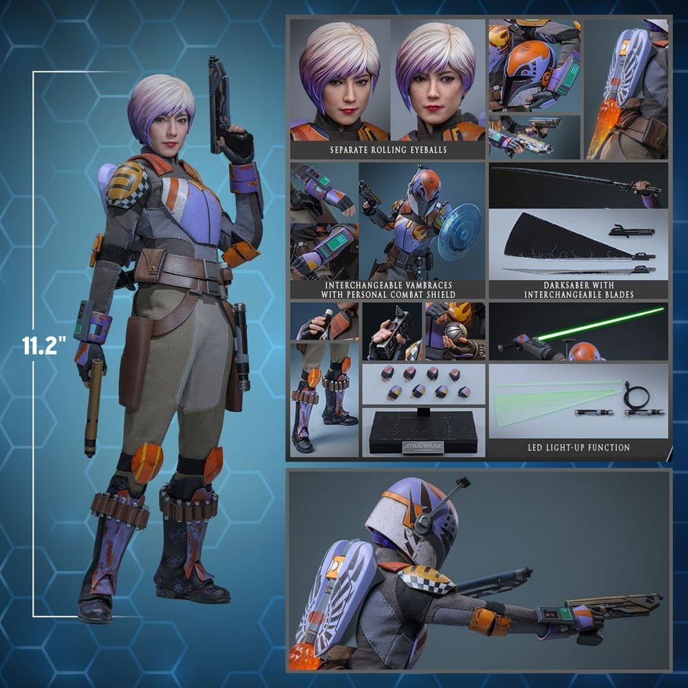 Star Wars: Rebels Television Masterpiece Action Figure 1/6 Sabine Wren 29 cm [17]