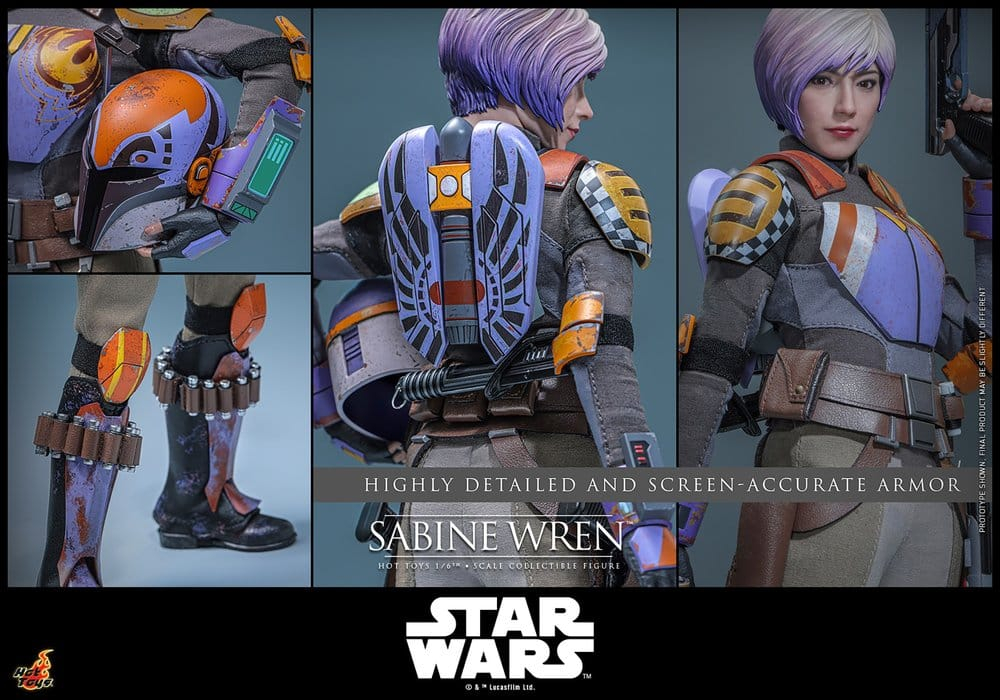 Star Wars: Rebels Television Masterpiece Action Figure 1/6 Sabine Wren 29 cm [15]