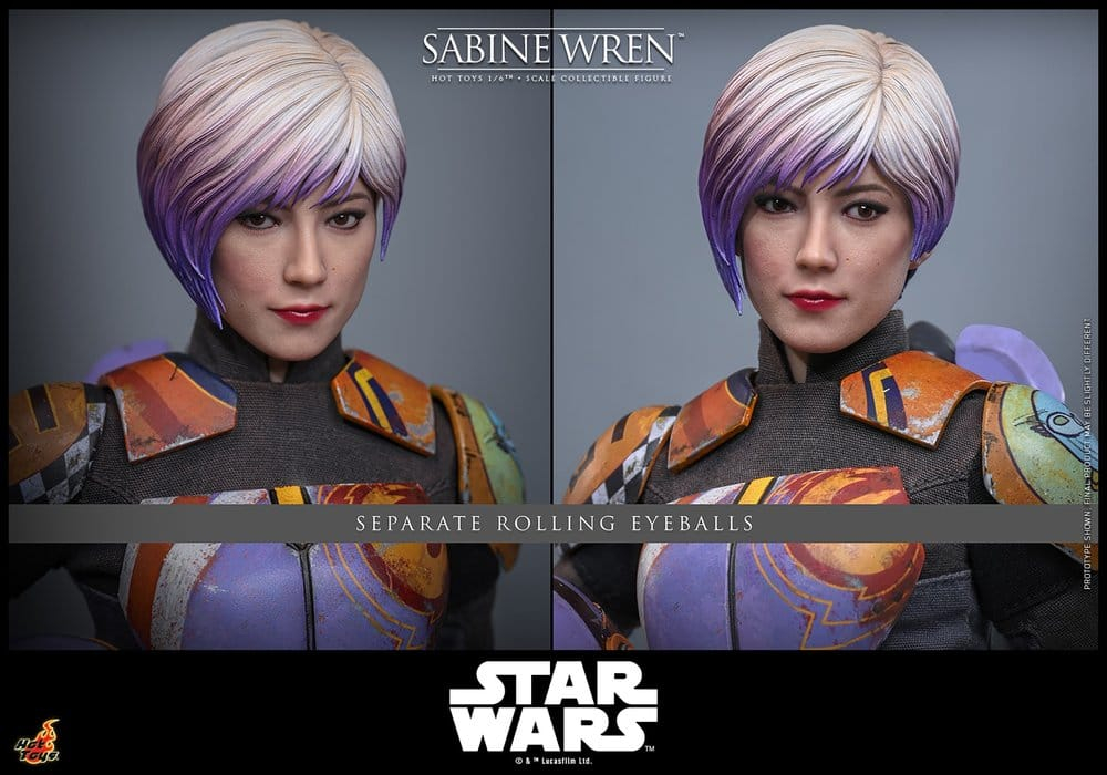 Star Wars: Rebels Television Masterpiece Action Figure 1/6 Sabine Wren 29 cm [13]